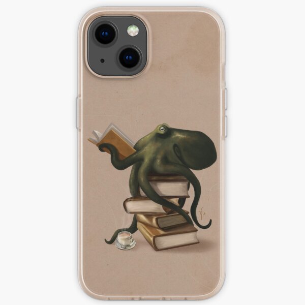 Well-Read Octopus iPhone Soft Case