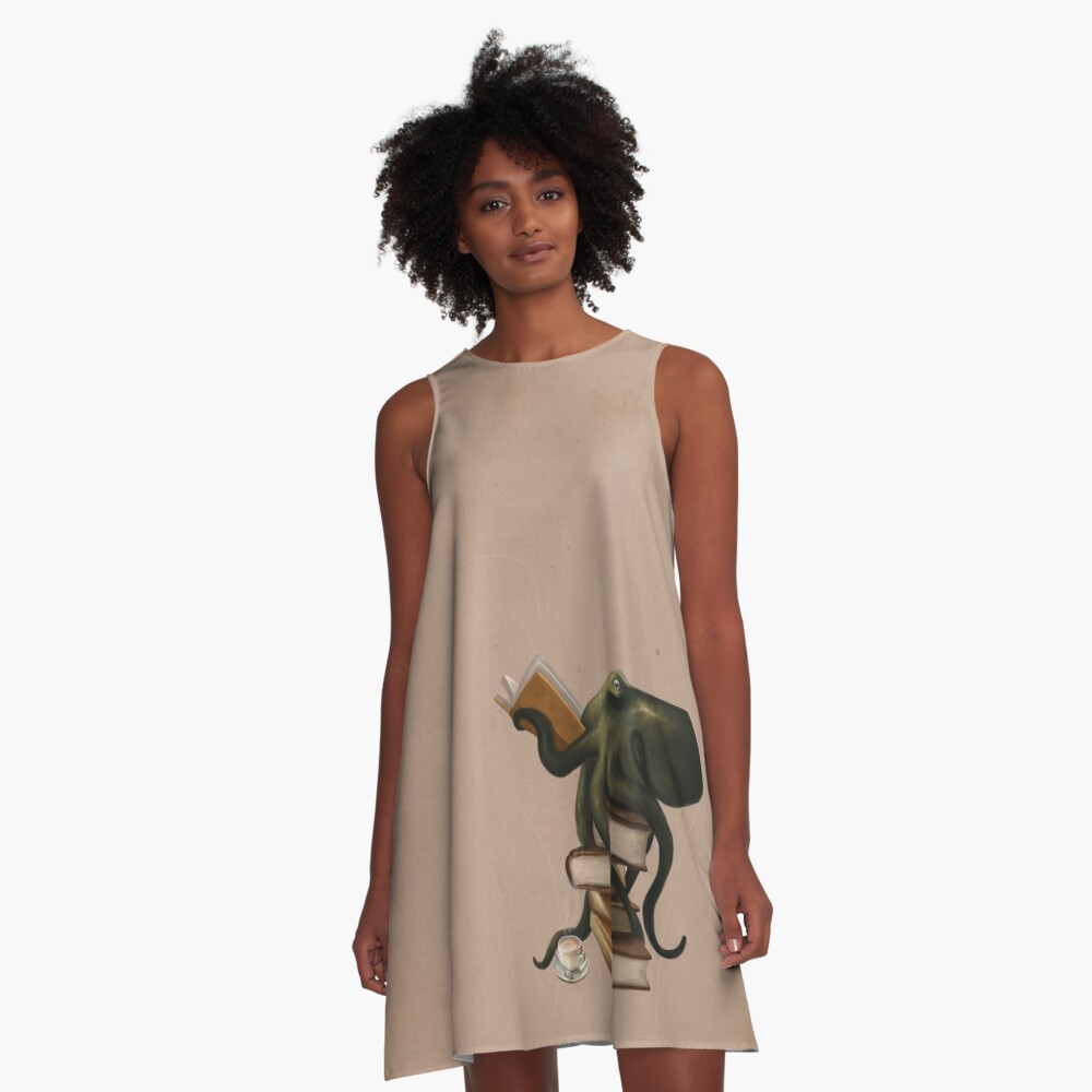 Item preview, A-Line Dress designed and sold by rebeccaflaum.