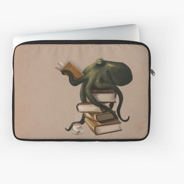 Well-Read Octopus Laptop Sleeve