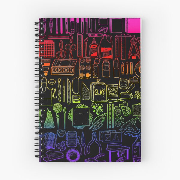 Item preview, 85+ Art Supply Doodles in Rainbow designed and sold by thecraftace.