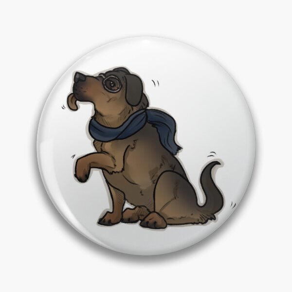 Item preview, Nerd Dog Sticker with Tounge out designed and sold by JKoenegge.