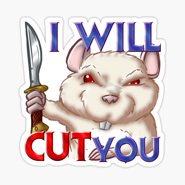Mrs Parsons will fudging cut you Sticker
