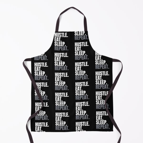 Item preview, Hustle. Eat. Sleep Repeat. designed and sold by LADYGOODMOOD.