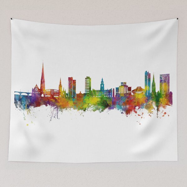 Item preview, Preston England Skyline designed and sold by ArtPrints.