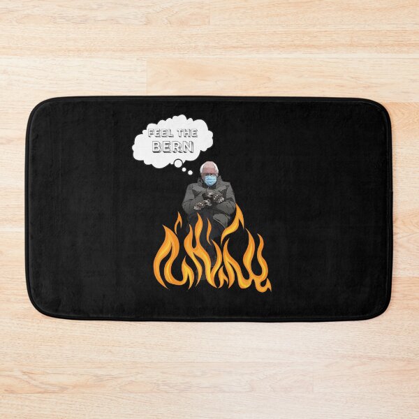 Item preview, Bernie Sanders Mittens Mood Funny Fire Meme Feel The Bern designed and sold by trendo.