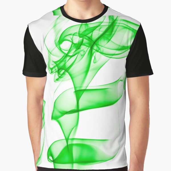 Smoke Art Graphic T-Shirt