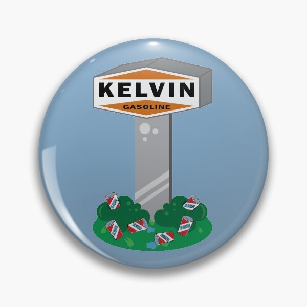 Item preview, Kelvin Gasoline Sign designed and sold by KaleneCreative.