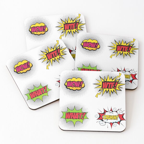 Item preview,  Pop Art  Speech Bubbles designed and sold by BitsndPieces.