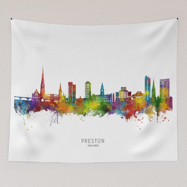 Item preview, Preston England Skyline designed and sold by ArtPrints.