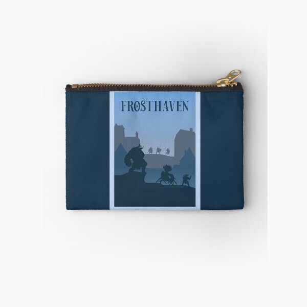 Item preview, Frosthaven - Board Games - Minimalist Travel Poster Style - Board Game Art designed and sold by MeepleDesign.