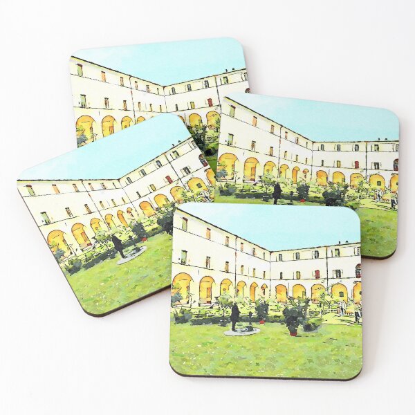 Item preview, Istituto Emiliani: garden of the cloister of the convent designed and sold by Giuseppe Cocco.