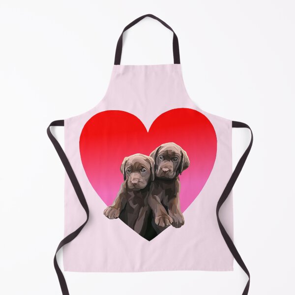 Item preview, Chocolate Lab Pups Inside Heart designed and sold by Deborah Camp.