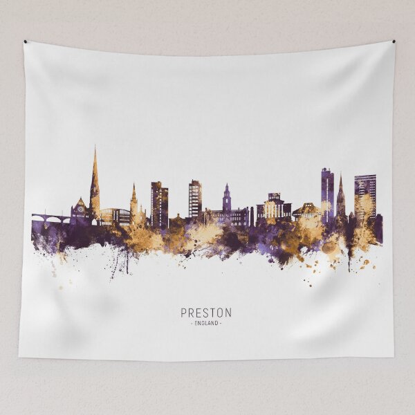 Item preview, Preston England Skyline designed and sold by ArtPrints.