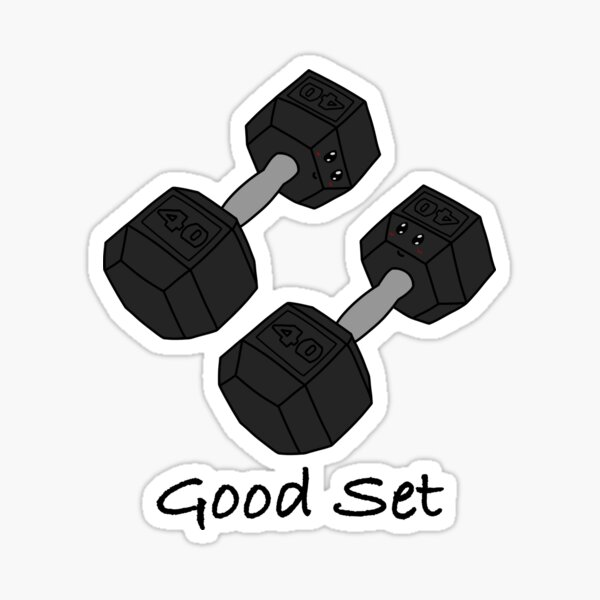 Item preview, Dumbbells designed and sold by StickerHome.