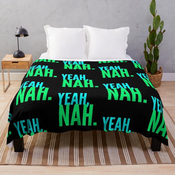 Item preview, Yeah Nah, Meme, Slang designed and sold by HomeConscious.