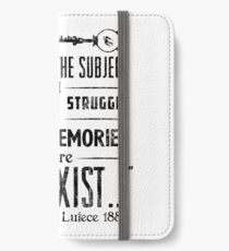 The Infinite Starter Remastered (Black) iPhone Wallet/Case/Skin