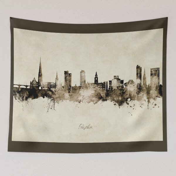 Item preview, Preston England Skyline designed and sold by ArtPrints.