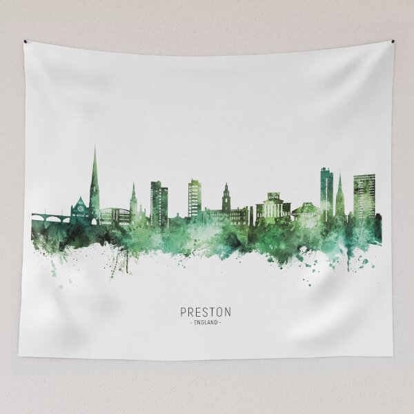 Item preview, Preston England Skyline designed and sold by ArtPrints.