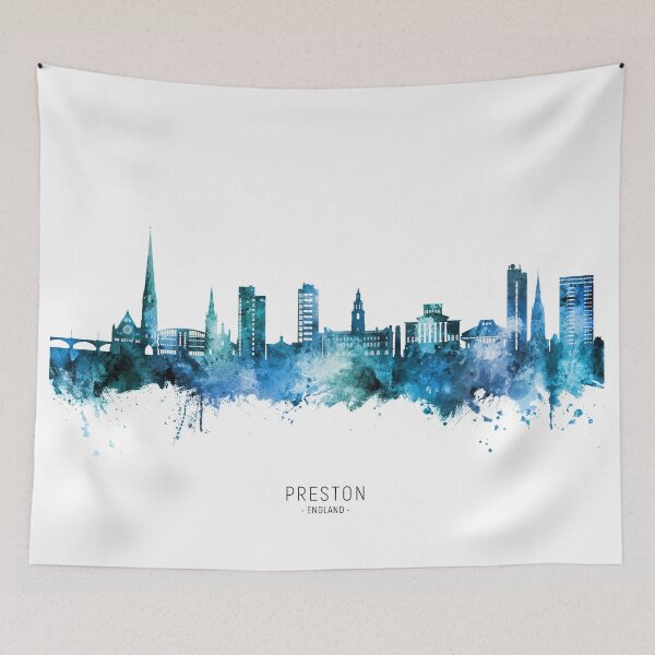 Item preview, Preston England Skyline designed and sold by ArtPrints.