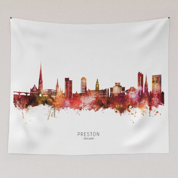 Item preview, Preston England Skyline designed and sold by ArtPrints.