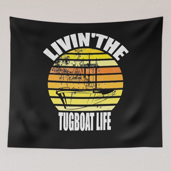 Item preview, livin'the tugboat life  designed and sold by saied-DGI.
