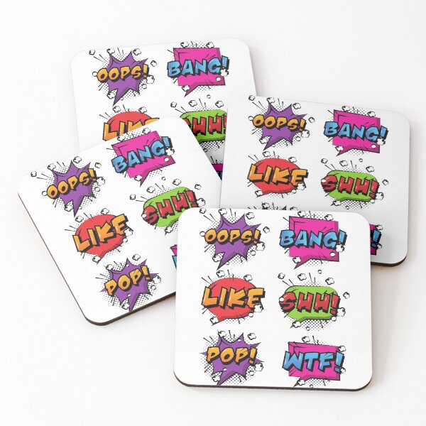 Item preview,  Pop Art  Speech Bubbles designed and sold by BitsndPieces.