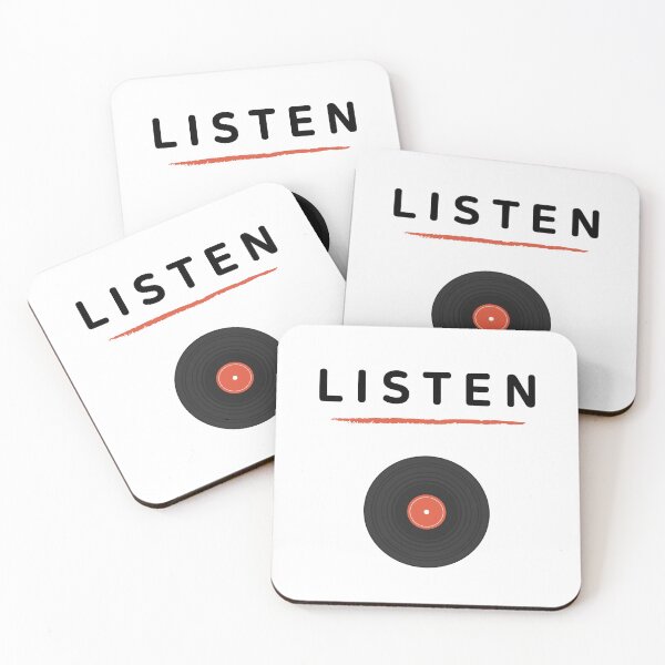 Item preview, Red Listen designed and sold by Voxarto.