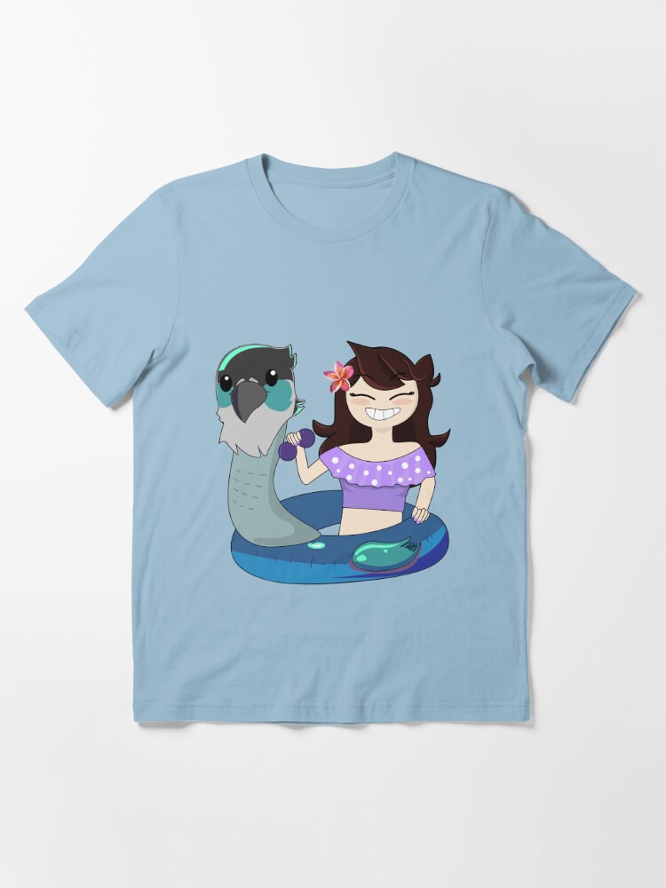 Jaiden animations cute bird swimming in pool holing sunglasses, bird saving  buoy and have fun, summer swimsuit | Sticker