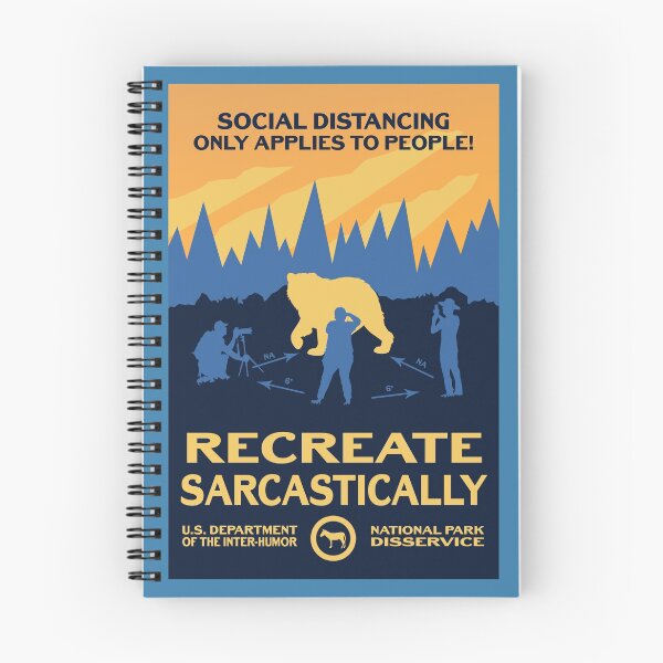 Item preview, Social Distancing Only Applies to People - Recreate Sarcastically designed and sold by mp2262.