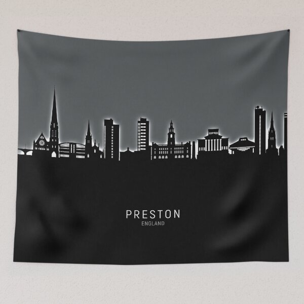 Item preview, Preston England Skyline designed and sold by ArtPrints.