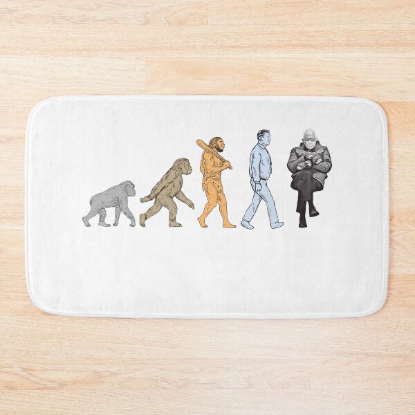 Item preview, Bernie Sanders Mittens Funny Evolution Meme Inauguration Day designed and sold by trendo.