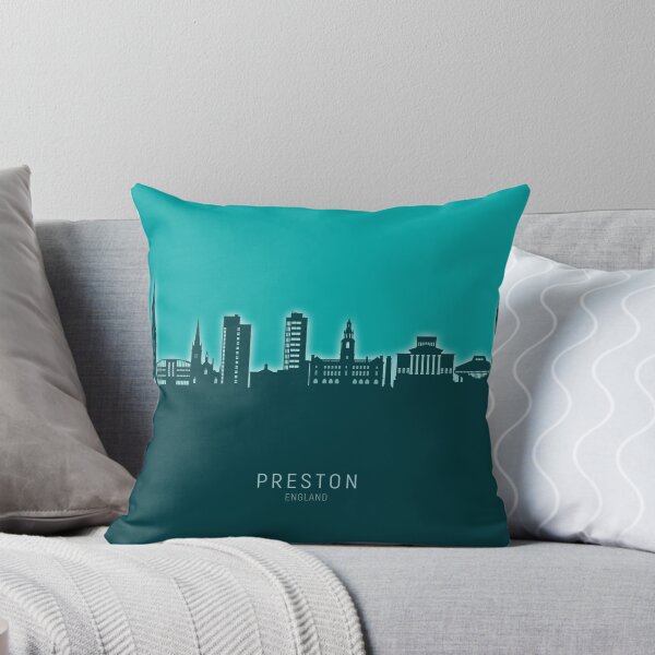 Artikelvorschau, Preston England Skyline entworfen und verkauft von ArtPrints.