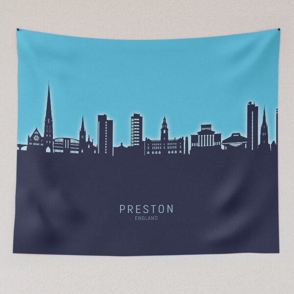 Item preview, Preston England Skyline designed and sold by ArtPrints.