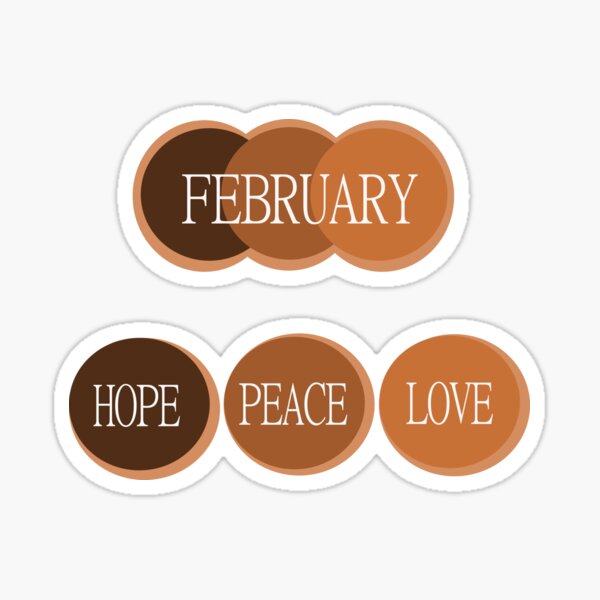 Artikel-Vorschau von Februar - Hoffnung, Frieden und Liebe., designt und verkauft von Starfire09.