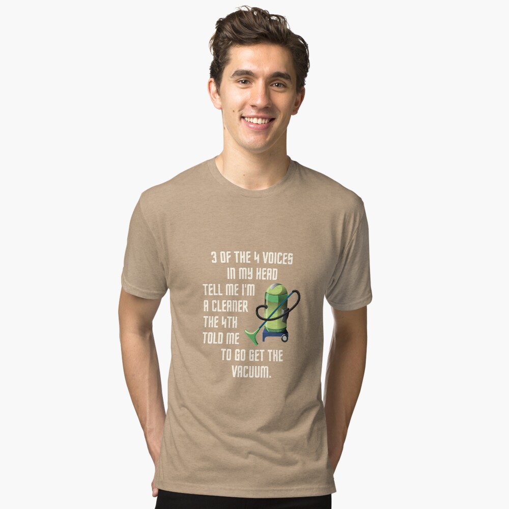 Item preview, Tri-blend T-Shirt designed and sold by SavvyCleaner.