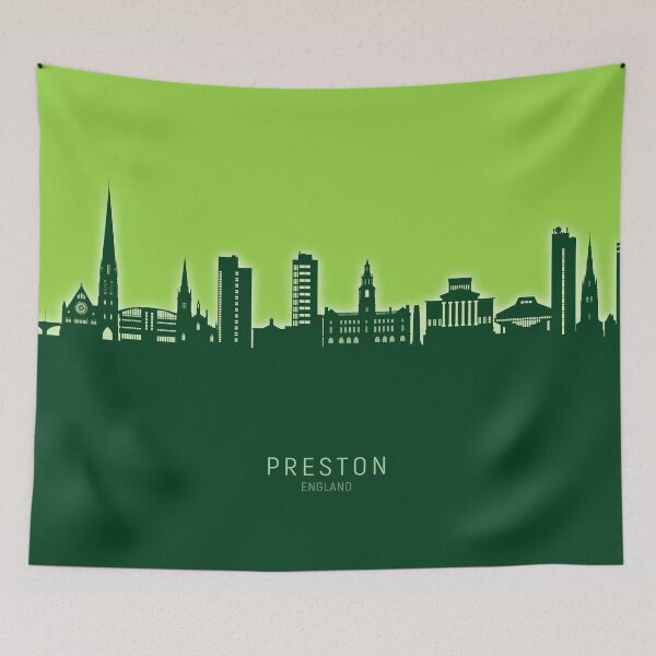 Item preview, Preston England Skyline designed and sold by ArtPrints.