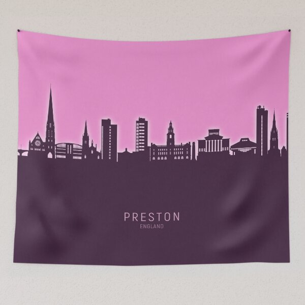 Item preview, Preston England Skyline designed and sold by ArtPrints.