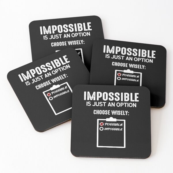 Item preview, Possible Or Impossible - You Choose designed and sold by WiBto.