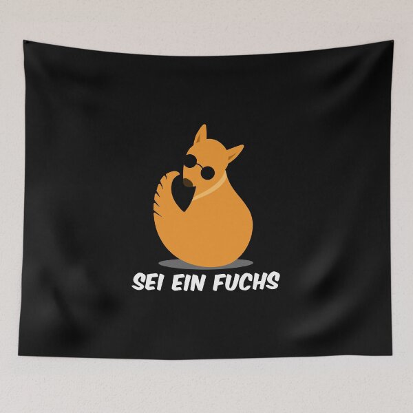 Item preview, Be A Fox In German A Cool Fox With Sunglasses I Love Foxes designed and sold by Paulina Vanlife.