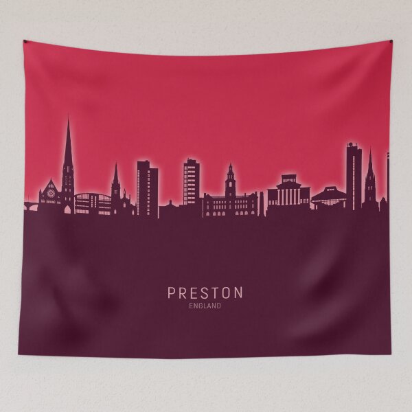 Item preview, Preston England Skyline designed and sold by ArtPrints.