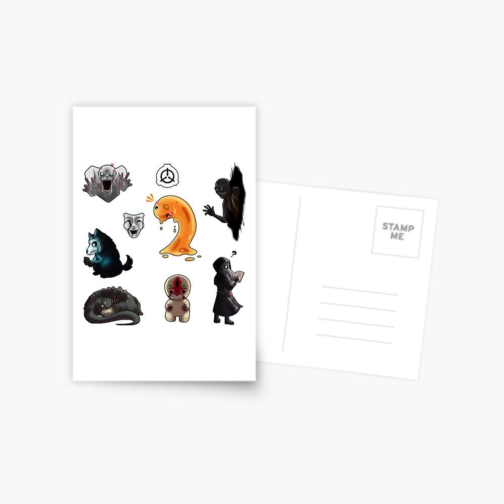 SCP-001 Set of Four Postcards