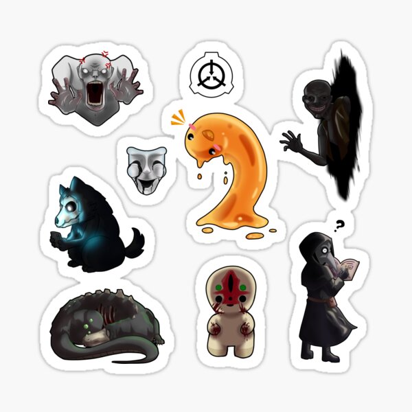SCP 999 Tickle Monster Sticker – The SCP Store