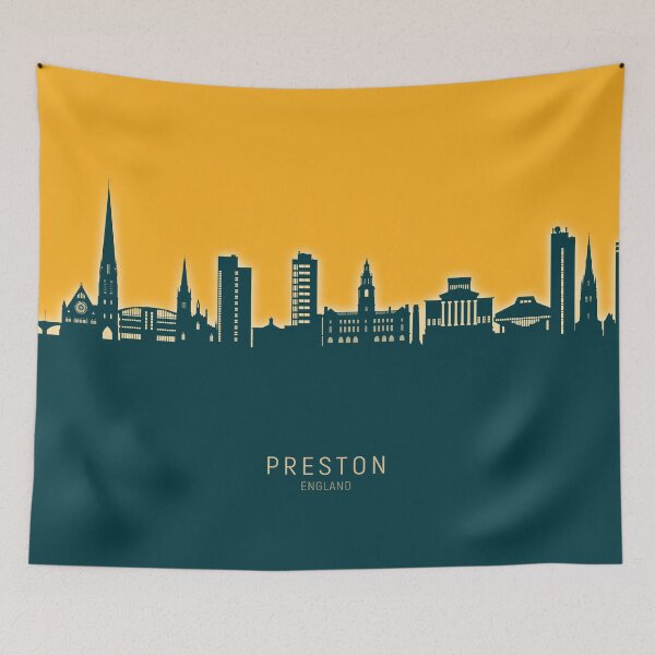 Item preview, Preston England Skyline designed and sold by ArtPrints.