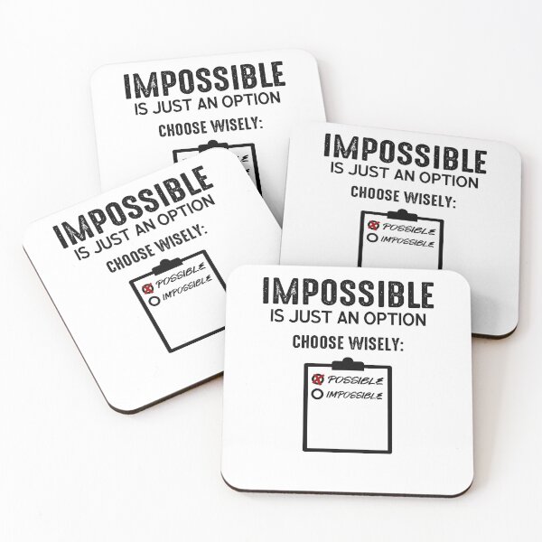 Item preview, Possible Or Impossible - You Choose designed and sold by WiBto.