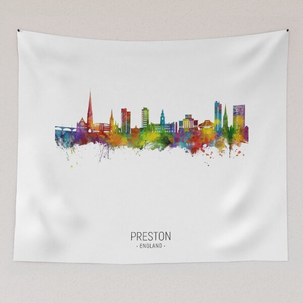 Item preview, Preston England Skyline designed and sold by ArtPrints.