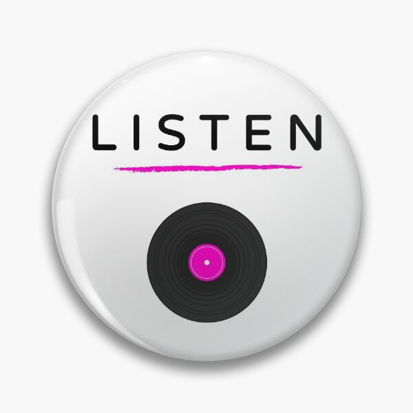Item preview, Pink Listen designed and sold by Voxarto.