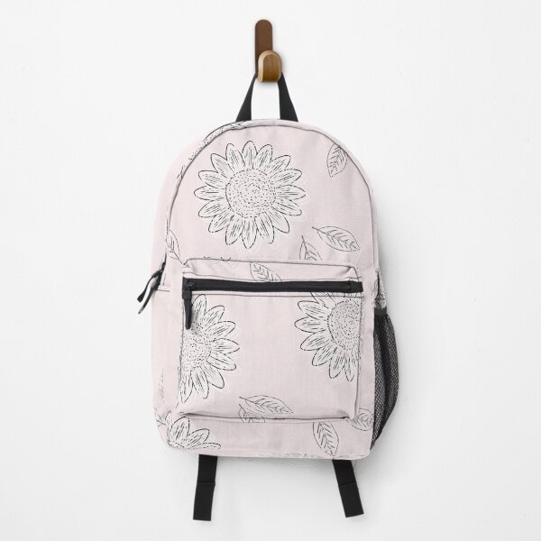 Item preview, Pink Sunflowers and Leaves designed and sold by MyasMakings.