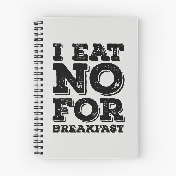 Item preview, I Eat No For Breakfast Vintage designed and sold by ToppaDesigns.