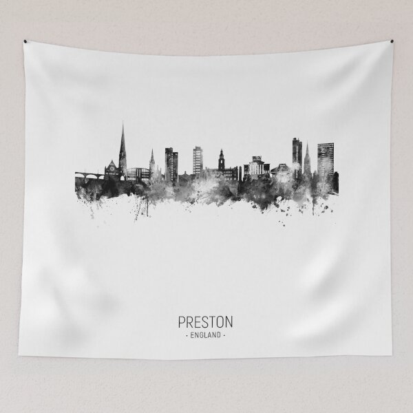 Item preview, Preston England Skyline designed and sold by ArtPrints.
