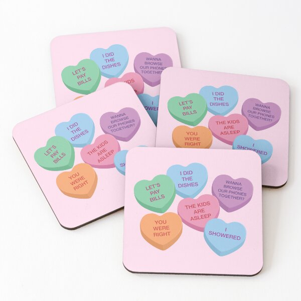 Item preview, Marriage Candy Hearts designed and sold by cedricstudio.